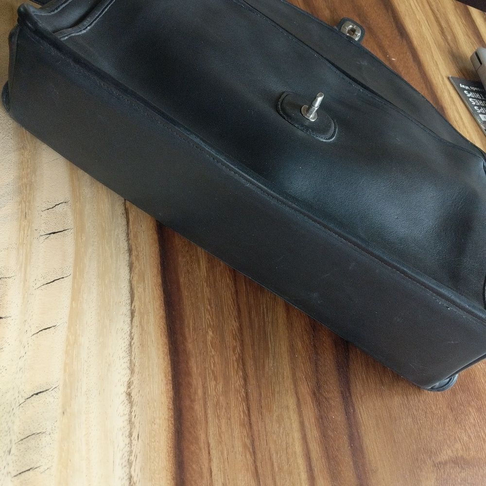 Vintage Coach Beekman Black Satchel/Briefcase -Rare Find - Picture 9 of 16